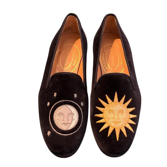 Stubbs and Wootton Nitenday Loafer Moon Sun - Picture 4 of 10